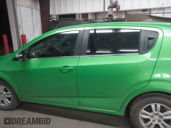 2016 Chevrolet Sonic LT with VIN 1G1JC6SH8G4150595, listed as a IAAI auction lot 41922233 with 81,335 mi miles. Bid and sale history available at carsss.com. Image 15.