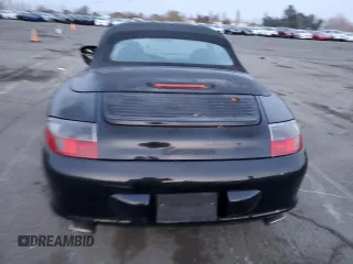 2004 Porsche 911 Carrera with VIN WP0CA29954S653120, listed as a Copart auction lot 84677874 with 0 mi miles and Salvage Title. Bid and sale history available at carsss.com. Image 6.