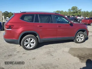 2019 Volkswagen Atlas SE with VIN 1V2DR2CA6KC539794, listed as a Copart auction lot 46585725 with 88,099 mi miles and Salvage title. Bid and sale history available at DreamBid. Image 3.