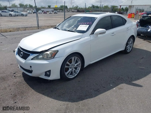 2011 Lexus IS 250 with VIN JTHBF5C2XB5140997, listed as a IAAI auction lot 40772353 with NaN miles. Bid and sale history available at carsss.com. Image 2.