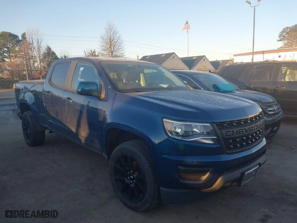 2019 Chevrolet Colorado 4WD LT with VIN 1GCGTCEN0K1268281, listed as a IAAI auction lot 41636235 with 56,550 mi miles. Bid and sale history available at carsss.com. Image 13.