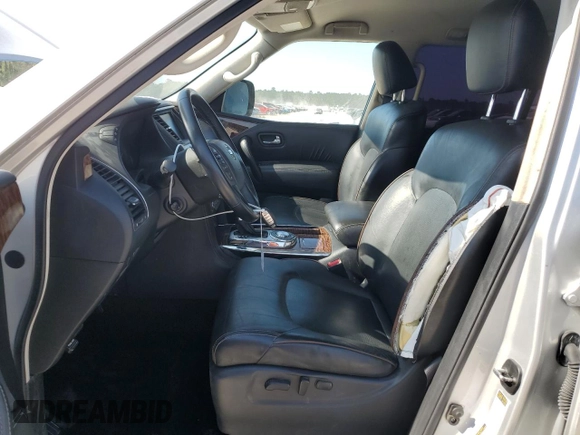 2020 Nissan Armada SL with VIN JN8AY2ND5L9110499, listed as a Copart auction lot 52770025 with 135,050 mi miles and Salvage Title. Bid and sale history available at carsss.com. Image 7.