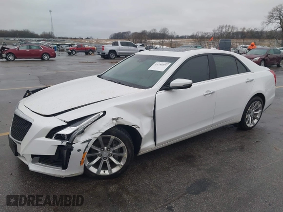 2017 Cadillac CTS Luxury AWD with VIN 1G6AX5SS6H0144758, listed as a IAAI auction lot 41745057 with 83,052 mi miles and . Bid and sale history available at DreamBid. Image 2.