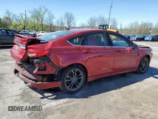 2018 Ford Fusion SE with VIN 3FA6P0H73JR126433, listed as a Copart auction lot 54765715 with 91,250 mi miles and Salvage Title. Bid and sale history available at carsss.com. Image 3.