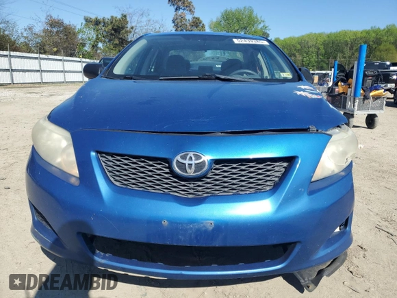 2009 Toyota Corolla with VIN 1NXBU40E49Z068769, listed as a Copart auction lot 52439385 with 224,977 mi miles and Salvage Title. Bid and sale history available at carsss.com. Image 5.