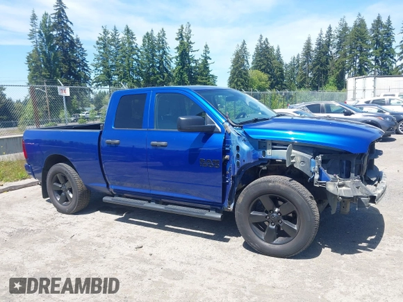 2018 Ram 1500 Express with VIN 1C6RR7FG9JS272506, listed as a IAAI auction lot 42353164 with 85,751 mi miles and . Bid and sale history available at DreamBid. Image 14.