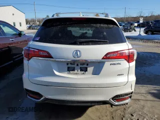 2018 Acura RDX w/Technology Pkg with VIN 5J8TB4H53JL009727, listed as a Copart auction lot 47207775 with 0 mi miles and Salvage Title. Bid and sale history available at carsss.com. Image 6.