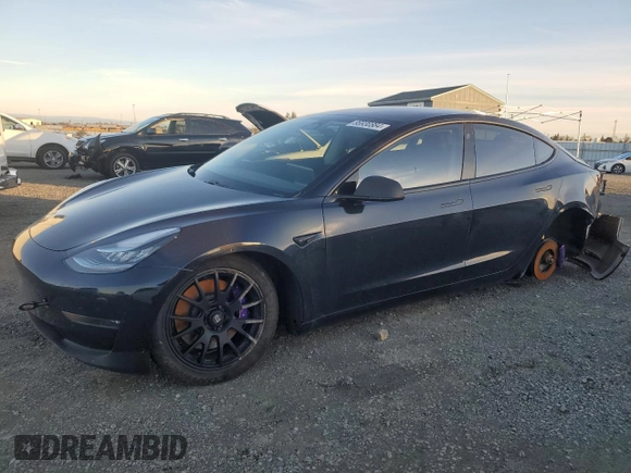 2020 Tesla Model 3 Performance z VIN 5YJ3E1EC1LF719481, wystawiony jako Copart lot #86930884 z przebiegiem 69 645 mil mil oraz Szkoda całkowita • Salvage title. Historia ofert i sprzedaży dostępna na DreamBid. Obrazek 1.