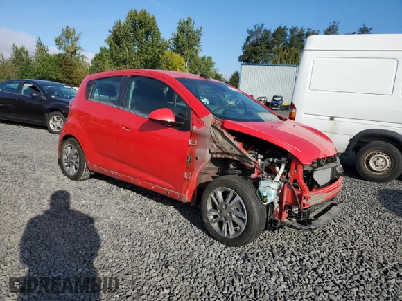 2015 Chevrolet Spark EV LT with VIN KL8CL6S01FC800990, listed as a Copart auction lot 75356214 with 30,886 mi miles and Salvage Title. Bid and sale history available at carsss.com. Image 4.