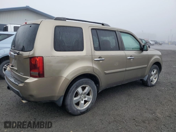 2009 Honda Pilot EX-L with VIN 5FNYF48509B027772, listed as a Copart auction lot 50428025 with 167,213 mi miles and Clean Title. Bid and sale history available at carsss.com. Image 3.