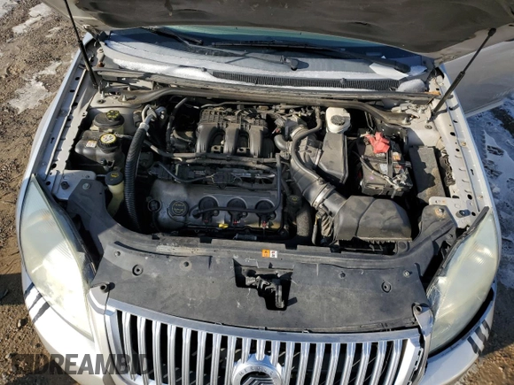 2008 Mercury Sable with VIN 1MEHM40W98G615585, listed as a Copart auction lot 46117115 with 131,240 mi miles and Salvage title. Bid and sale history available at DreamBid. Image 12.