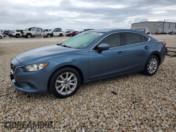 2015 Mazda 6 i Sport with VIN JM1GJ1U51F1190918, listed as a Copart auction lot 43147295 with 125,509 mi miles and Clean Title. Bid and sale history available at carsss.com. Image 1.