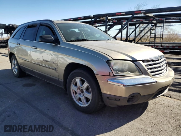 2004 Chrysler Pacifica Touring with VIN 2C4GM68444R511249, listed as a Copart auction lot 89244975 with 173,517 mi miles and Clean Title. Bid and sale history available at DreamBid. Image 4.