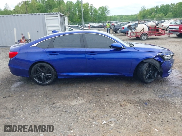 2019 Honda Accord Sport with VIN 1HGCV1F36KA076004, listed as a IAAI auction lot 42130414 with 75,689 mi miles and . Bid and sale history available at DreamBid. Image 13.