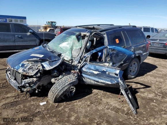 2003 Jeep Grand Cherokee Laredo with VIN 1J4GW48S93C591873, listed as a Copart auction lot 46839785 with 221,922 mi miles and Salvage Title. Bid and sale history available at carsss.com. Image 1.