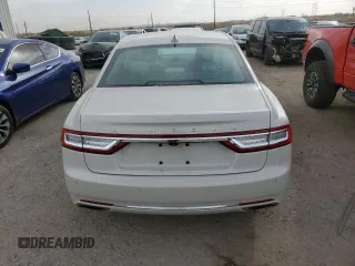 2020 Lincoln Continental Standard with VIN 1LN6L9VK5L5601259, listed as a Copart auction lot 87613025 with 50,186 mi miles and Salvage Title. Bid and sale history available at carsss.com. Image 6.