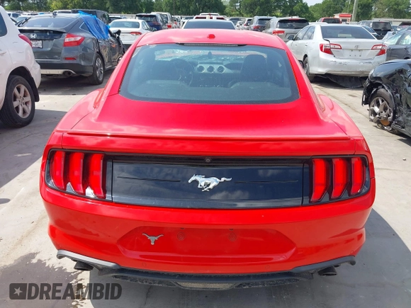 2020 Ford Mustang EcoBoost with VIN 1FA6P8THXL5111643, listed as a IAAI auction lot 42223704 with 59,170 mi miles and . Bid and sale history available at DreamBid. Image 16.