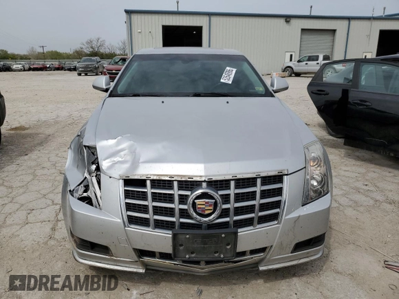 2013 Cadillac CTS Luxury with VIN 1G6DH5E58D0175326, listed as a Copart auction lot 52646985 with 142,473 mi miles and Salvage title. Bid and sale history available at DreamBid. Image 5.