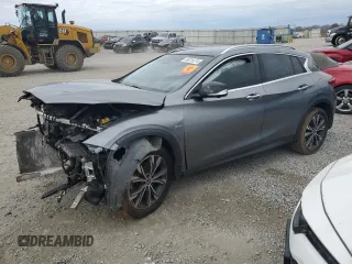 2017 Infiniti QX30 Premium with VIN SJKCH5CR7HA023890, listed as a Copart auction lot 86015374 with 133,566 mi miles and Salvage Title. Bid and sale history available at carsss.com. Image 1.