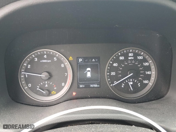 2018 Hyundai Tucson Value with VIN KM8J3CA22JU793708, listed as a Copart auction lot 48395235 with 78,758 mi miles and Salvage Title. Bid and sale history available at carsss.com. Image 9.