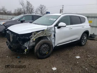 2019 Hyundai Santa Fe SEL with VIN 5NMS33AD1KH062822, listed as a Copart auction lot 84717624 with 39,862 mi miles and Salvage Title. Bid and sale history available at carsss.com. Image 1.