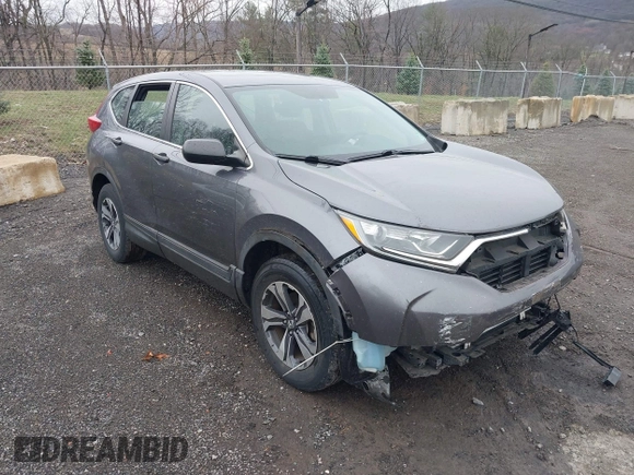 2018 Honda CR-V LX with VIN 2HKRW6H34JH227980, listed as a IAAI auction lot 41952213 with 35,718 mi miles. Bid and sale history available at carsss.com. Image 1.