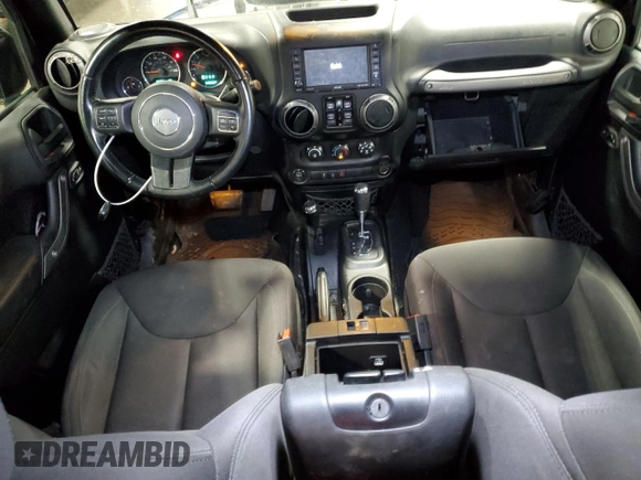 2018 Jeep Wrangler JK Unlimited Sport S with VIN 1C4BJWDGXJL830873, listed as a Copart auction lot 74534084 with 59,805 mi miles and Salvage Title. Bid and sale history available at carsss.com. Image 8.