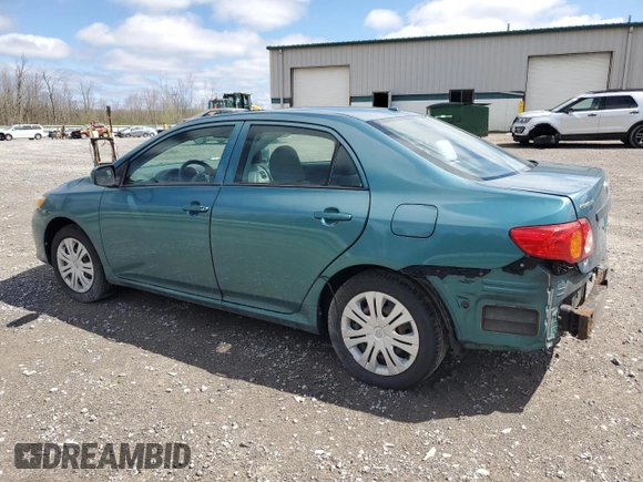 2010 Toyota Corolla with VIN 2T1BU4EE7AC350676, listed as a Copart auction lot 54970525 with 91,027 mi miles and Salvage title. Bid and sale history available at DreamBid. Image 2.