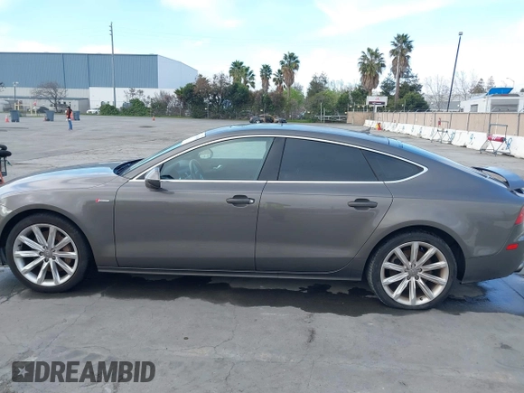 2012 Audi A7 Premium Plus with VIN WAUYGAFC3CN130168, listed as a IAAI auction lot 41647698 with 118,295 mi miles and . Bid and sale history available at DreamBid. Image 14.