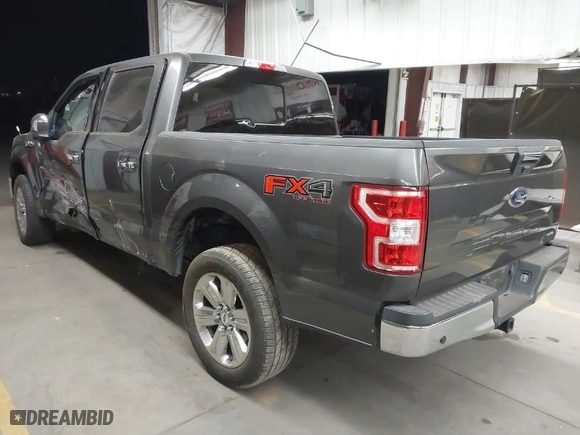 2018 Ford F-150 XL with VIN 1FTEW1EG0JKE58983, listed as a IAAI auction lot 41398662 with 1 mi miles. Bid and sale history available at carsss.com. Image 3.