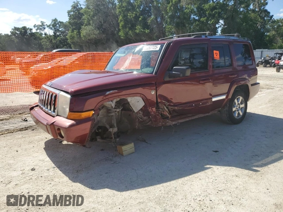 2008 Jeep Commander Limited с VIN 1J8HG58N68C210620, выставлен на аукционе Copart как лот 55267725 с пробегом 217 005 миль миль и Списание • Salvage title. История ставок и продаж доступна на DreamBid. Изображение 1.