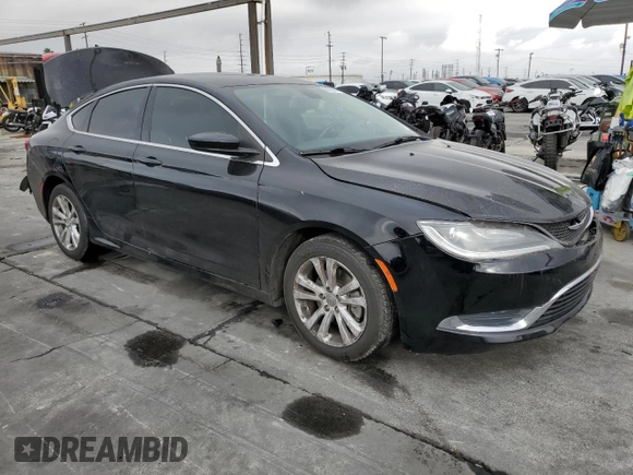 2016 Chrysler 200 Limited with VIN 1C3CCCAB1GN185635, listed as a Copart auction lot 86758014 with 123,122 mi miles and Salvage Title. Bid and sale history available at carsss.com. Image 4.