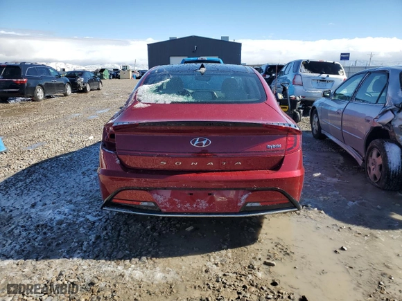 2023 Hyundai Sonata Hybrid Limited with VIN KMHL54JJXPA066620, listed as a Copart auction lot 45154975 with 19,171 mi miles and Salvage Title. Bid and sale history available at carsss.com. Image 6.