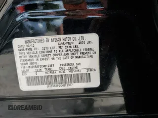 2012 Infiniti G25 Journey with VIN JN1DV6AP2CM812367, listed as a Copart auction lot 73860094 with 117,684 mi miles and Salvage Title. Bid and sale history available at carsss.com. Image 13.