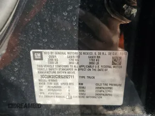 2014 Chevrolet Silverado 1500 LTZ with VIN 3GCUKSEC3EG292711, listed as a Copart auction lot 48517685 with 178,963 mi miles and Salvage Title. Bid and sale history available at DreamBid. Image 14.