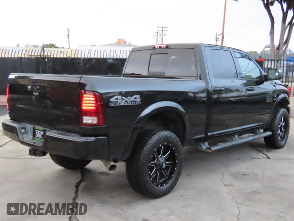 2017 Ram 2500 Laramie with VIN 3C6UR5FL9HG540564, listed as a Copart auction lot 87456764 with 140,470 mi miles and Salvage Title. Bid and sale history available at carsss.com. Image 3.