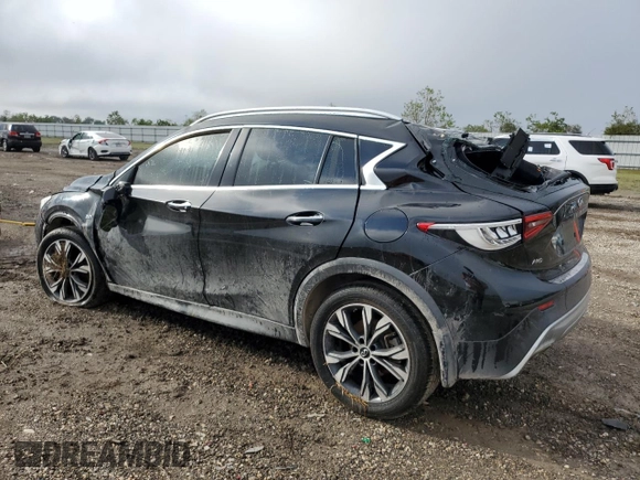 2018 Infiniti QX30 Luxury с VIN SJKCH5CR2JA052218, выставлен на аукционе Copart как лот 79720664 с пробегом 66 634 миль миль и На запчасти • Non repairable. История ставок и продаж доступна на DreamBid. Изображение 2.