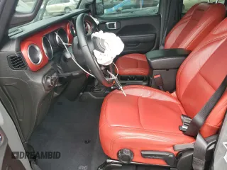 2021 Jeep Wrangler Unlimited Rubicon с VIN 1C4JJXFG4MW850764, выставлен на аукционе Copart как лот 52924735 с пробегом 23 471 миль миль и Списание • Salvage title. История ставок и продаж доступна на DreamBid. Изображение 7.