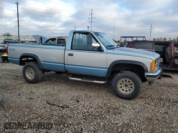 1989 GMC Sierra 1500 with VIN 2GTEK14K1K1505120, listed as a Copart auction lot 75048144 with 89,746 mi miles and Salvage Title. Bid and sale history available at DreamBid. Image 4.