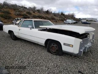 1975 Cadillac Eldorado z VIN 6L47S5Q245199, wystawiony jako Copart lot #51089325 z przebiegiem 2991 mil mil oraz Tytuł czysty. Historia ofert i sprzedaży dostępna na DreamBid. Obrazek 4.