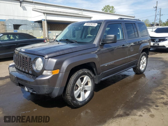 2016 Jeep Patriot Sport with VIN 1C4NJRBB0GD598101, listed as a Copart auction lot 54929225 with 71,732 mi miles and Salvage Title. Bid and sale history available at carsss.com. Image 1.