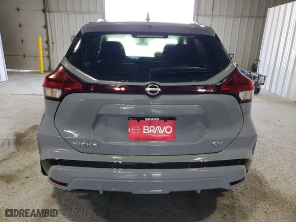 2024 Nissan Kicks SV with VIN 3N1CP5CV6RL480805, listed as a Copart auction lot 50145025 with 5,675 mi miles and Clean Title. Bid and sale history available at carsss.com. Image 6.