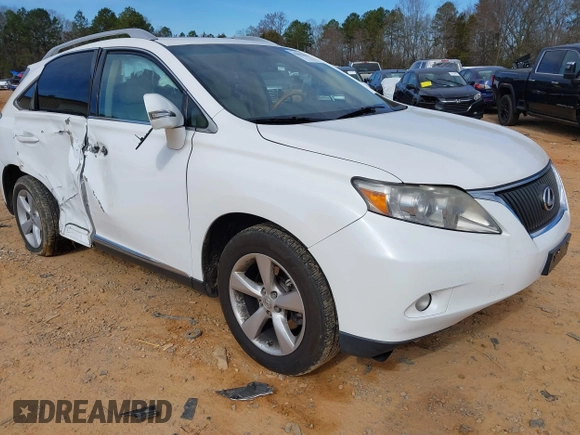 2011 Lexus RX 350 with VIN 2T2BK1BA5BC083167, listed as a IAAI auction lot 41675257 with 179,037 mi miles and . Bid and sale history available at DreamBid. Image 1.