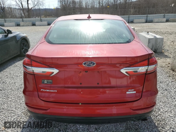 2020 Ford Fusion SE with VIN 3FA6P0HD5LR164013, listed as a Copart auction lot 47603815 with 83,217 mi miles and Salvage title. Bid and sale history available at DreamBid. Image 6.