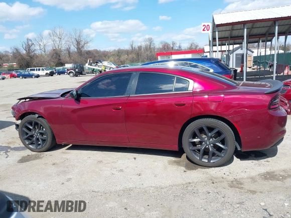 2021 Dodge Charger SXT with VIN 2C3CDXBG2MH616146, listed as a IAAI auction lot 41893157 with 64,676 mi miles. Bid and sale history available at carsss.com. Image 15.