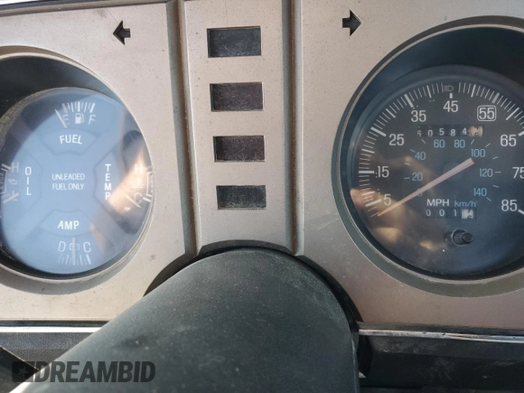 1983 Ford Ranger with VIN 1FTCR1059DUC61703, listed as a Copart auction lot 74633904 with 60,584 mi miles and Clean Title. Bid and sale history available at DreamBid. Image 9.