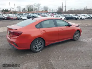 2023 Kia Forte GT-Line with VIN 3KPF54AD8PE543683, listed as a IAAI auction lot 41163470 with 41,625 mi miles. Bid and sale history available at carsss.com. Image 4.