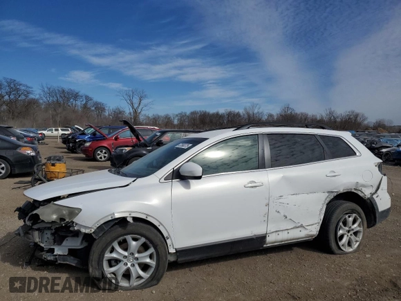 2012 Mazda CX-9 Touring with VIN JM3TB3CA3C0336475, listed as a Copart auction lot 47090375 with 227,890 mi miles and Salvage title. Bid and sale history available at DreamBid. Image 1.