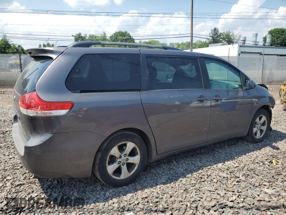 2012 Toyota Sienna XLE AAS with VIN 5TDYK3DC3CS237344, listed as a Copart auction lot 63271815 with 105,860 mi miles and Salvage title. Bid and sale history available at DreamBid. Image 3.