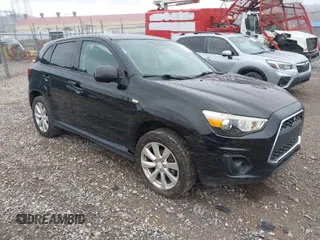 2015 Mitsubishi Outlander Sport 2.4 ES with VIN 4A4AR3AW8FE035324, listed as a IAAI auction lot 41802235 with 161,600 mi miles. Bid and sale history available at carsss.com. Image 1.